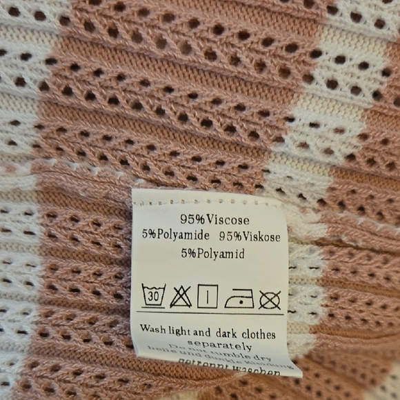 GRACE KARIN Womens 2024 Summer Striped Dress Sleeveless Knitted Midi Tank Ribbed - Picture 6 of 6